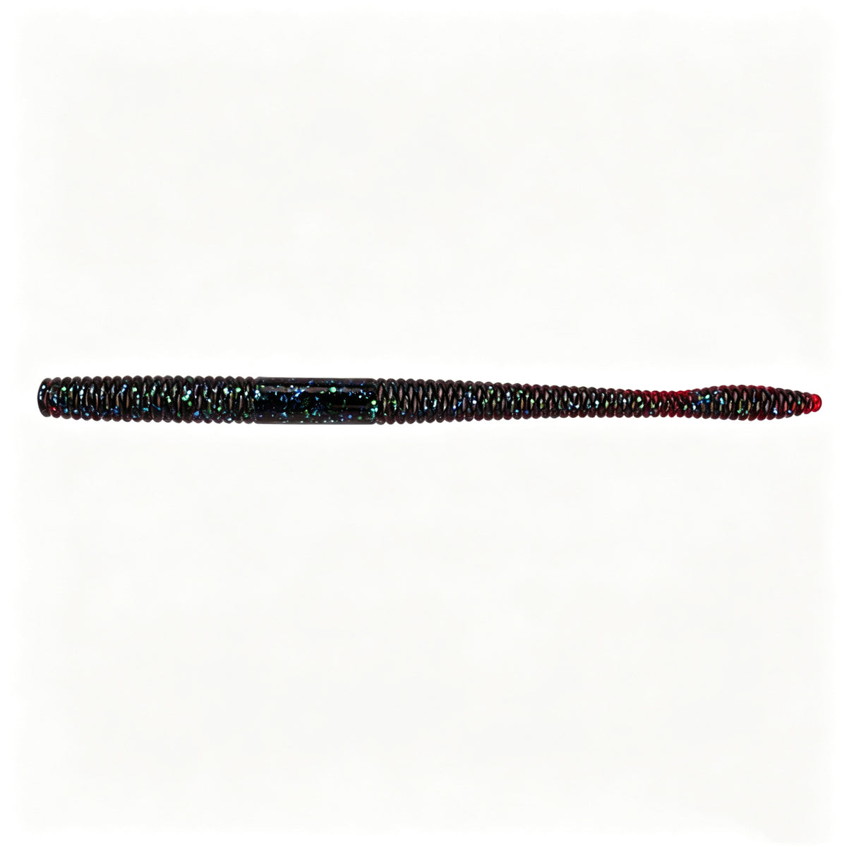 Master Logic 16PCs 21cm Elastic Noodle Worm Soft Lures, Salt Scent Infused Realistic Wriggling Artificial Earthworm Bait for Bass Trout Freshwater Fishing